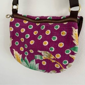 NWT Sari Bari Asha Saddle Bag